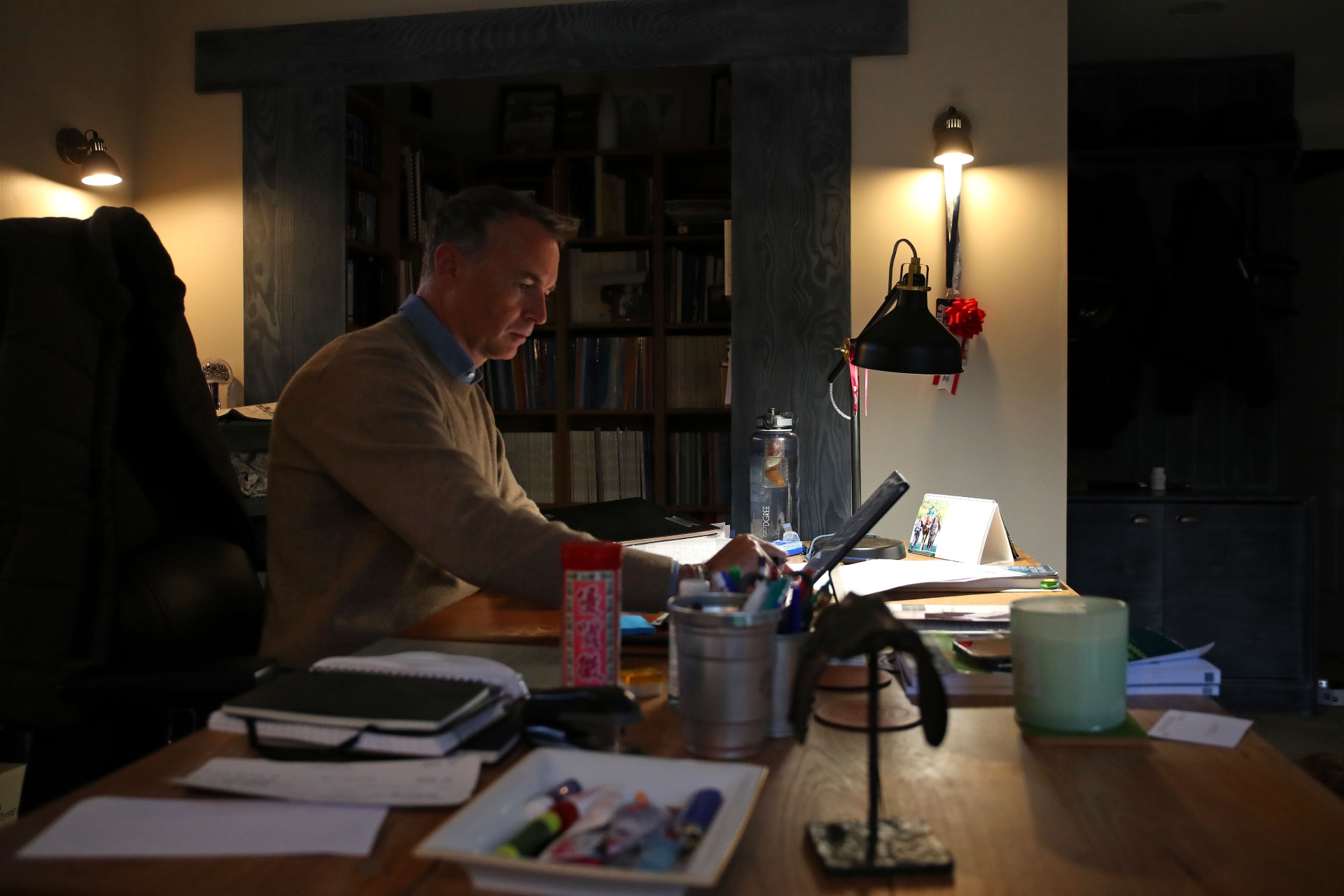 Le bureau de l'entraîneur